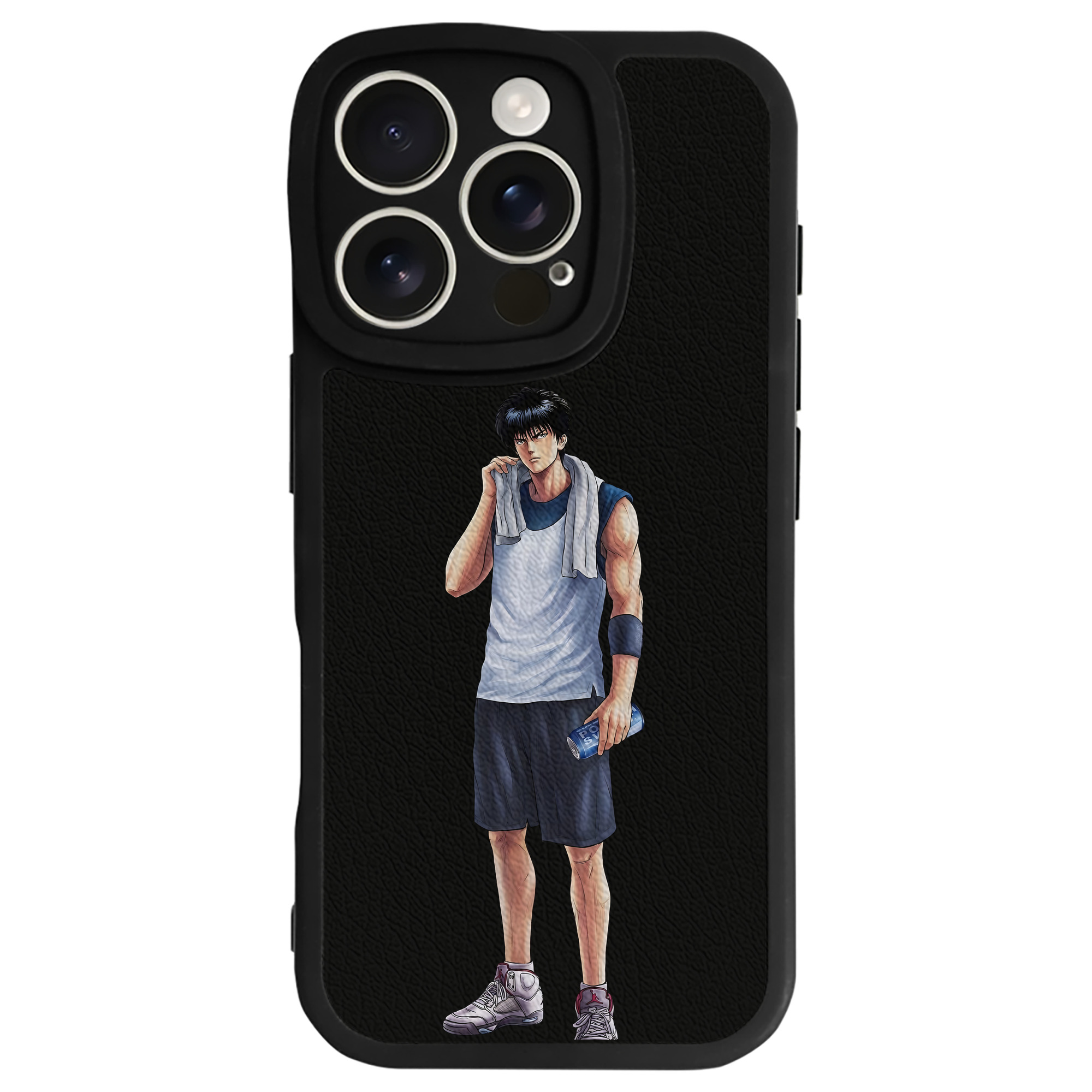 （画像用） SLAM DUNK／スラムダンク 【iPhone 16シリーズ対応】シリコンスマホケース（レザー調） 材質：シリコン